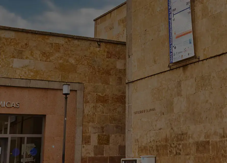 Fachada de la Facultad de Ciencias Químicas de Salamanca
